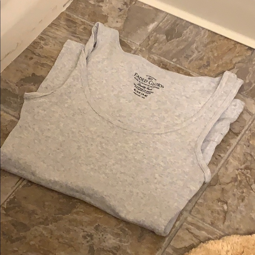 Cream tank top